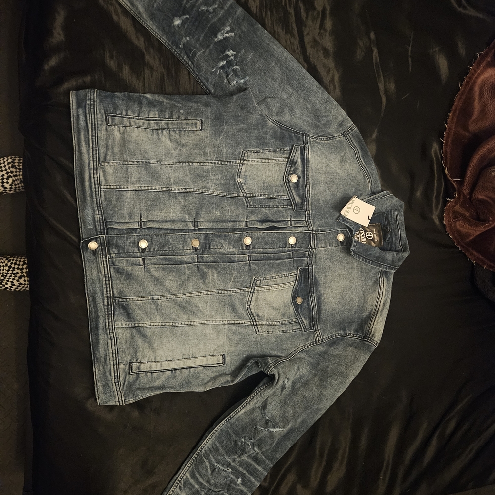 NWT OXYD MENS 3X DENIM JACKET